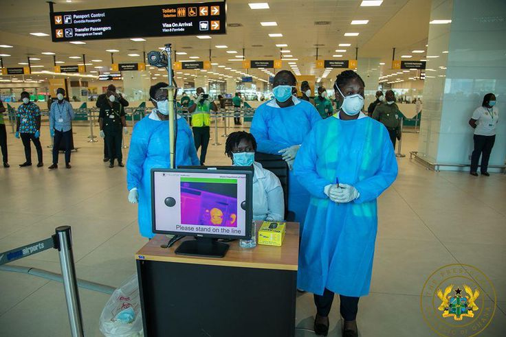 Nana Addo at Kotoka International Airport