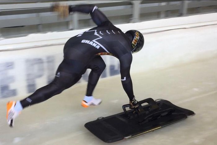 Ghana's Skeleton Olympian Akwasi Frimpong Captures First Top 10 Finish