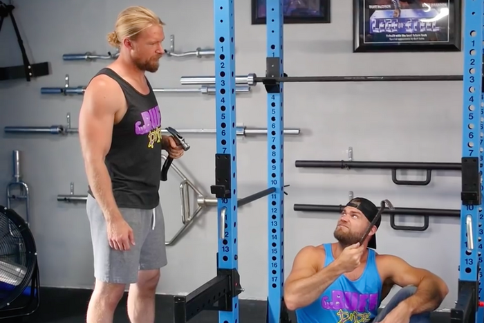 2 Bodybuilders Constructed a Home Gym From Scratch