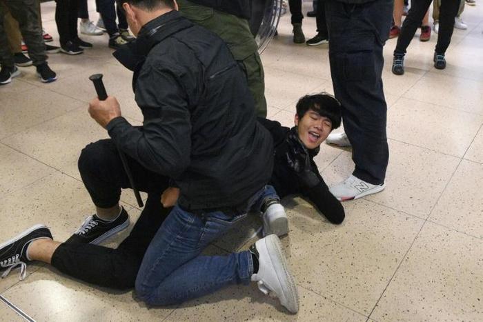 Police made multiple arrests as protests broke out in malls