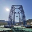 A China National Space Administration photo of an exploration lander for China's Mars mission