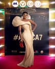 Nana Akua Addo storms Nigeria with gorgeous dress for AMVCA