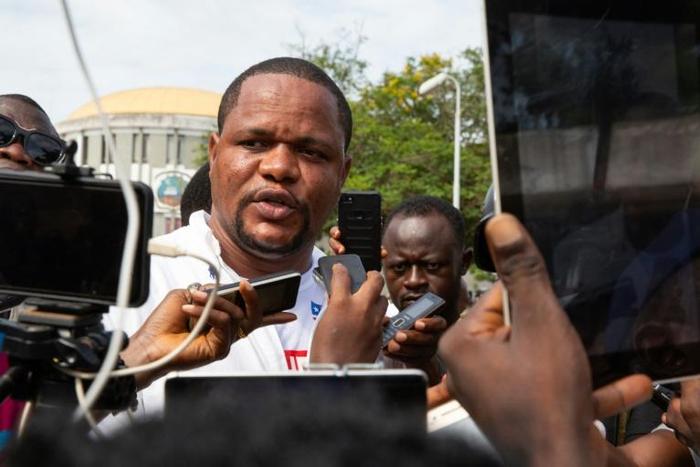 Henry Costa, a political commentator famous for his criticisms of President Weah, returned home