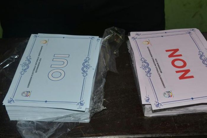 The March 22 referendum on the new constitution was boycotted by the opposition which see the changes as a pretext for President Alpha Conde to extend his stay in power