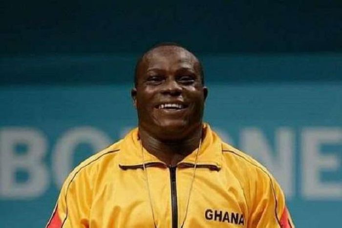 Ghana's Weightlifter Majetie Fetrie passes on