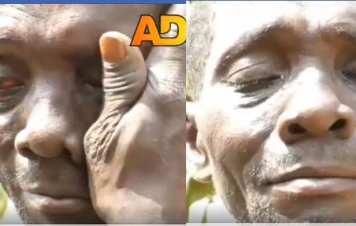 Elderly man sheds tears as wife dumps him and their 4 disabled children to marry an MP