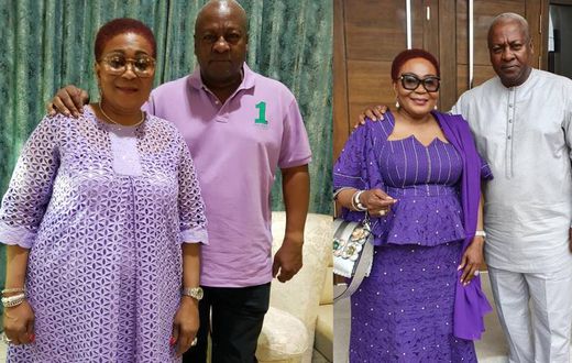 “You stole my heart and I’ve never wanted it back” – Lordina’s ‘killer’ birthday message to Mahama