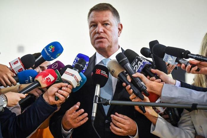 Klaus Iohannis faced a barrage of criticism in the run-up to Sunday's election for refusing to join a debate with his opponent