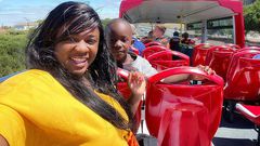 Tracey Boakye and her lovely son