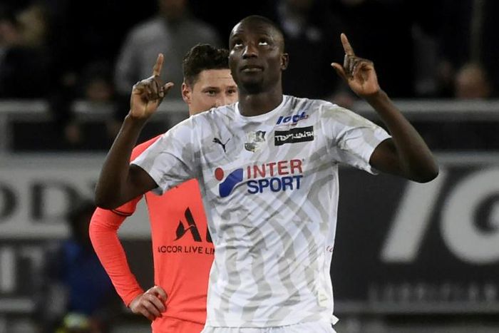 Amiens' Serhou Guirassy scored the opener and the equaliser against PSG