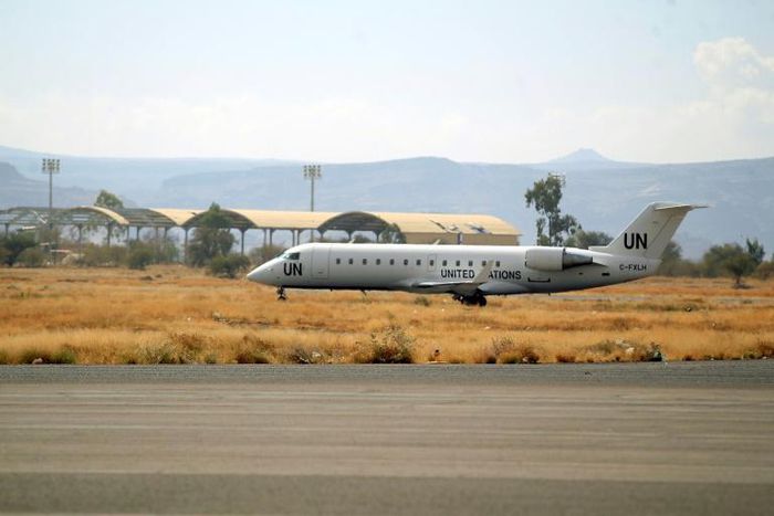 The United Nations hopes to establish a medical air bridge between the rebel-held Yemeni capital and the outside world after the success of a first mercy flight on Monday