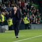 Zinedine Zidane reacts to Real Madrid being beaten 2-1 by Real Betis in La Liga on Sunday.