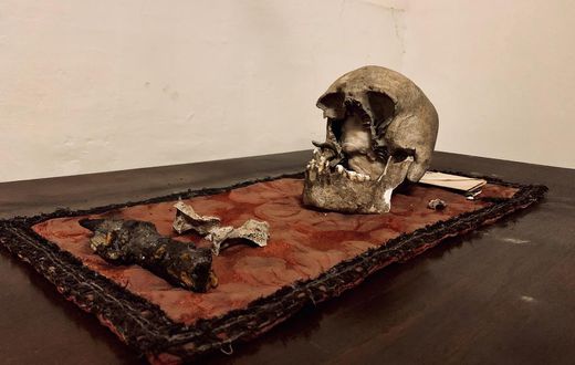 Here Lies the Skull of Pliny the Elder, Maybe