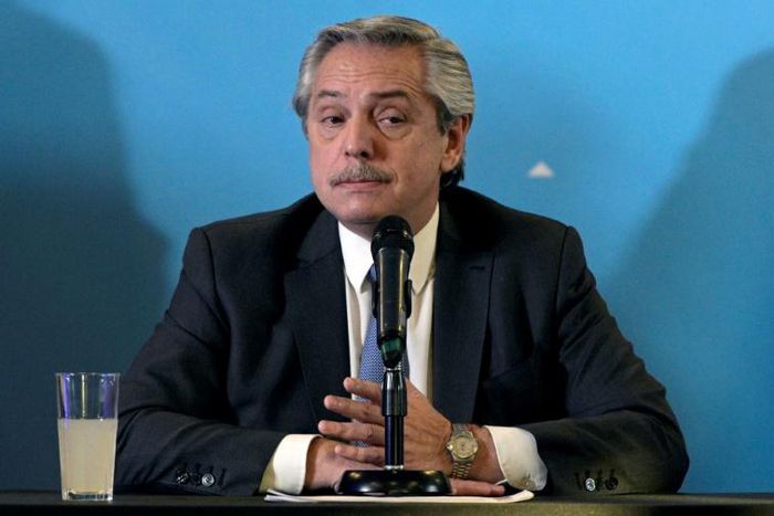 Argentina President Alberto Fernandez wants Western leaders to help him renegotiate the South American country's sky-high external debt