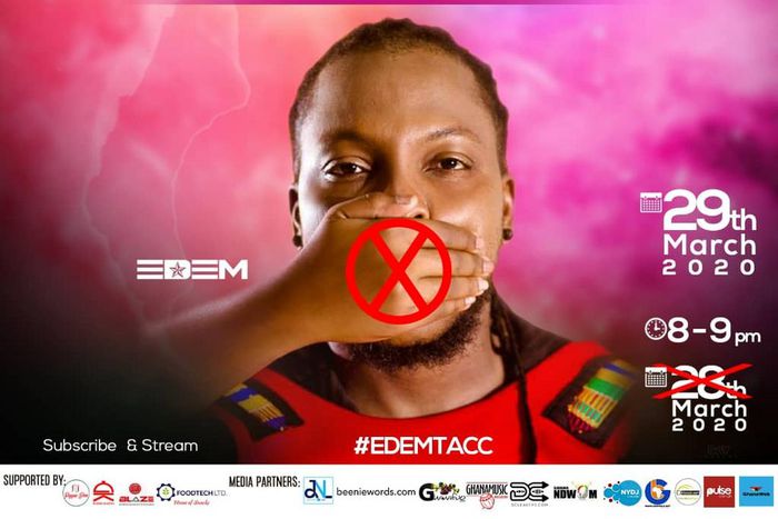 The Anticorona Concert: Edem to hold free online concert March 29
