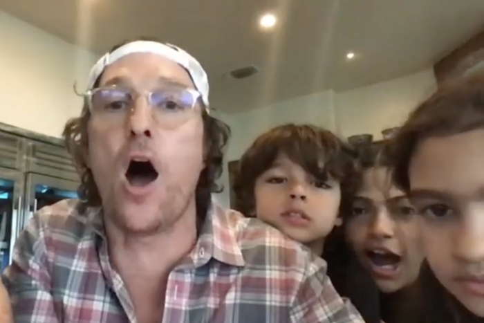 Matthew McCounaghey Held Virtual Bingo for Seniors