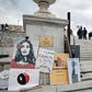 Women's groups demonstrated in Athens at the weekend to push for gender equality and an end to violence against women