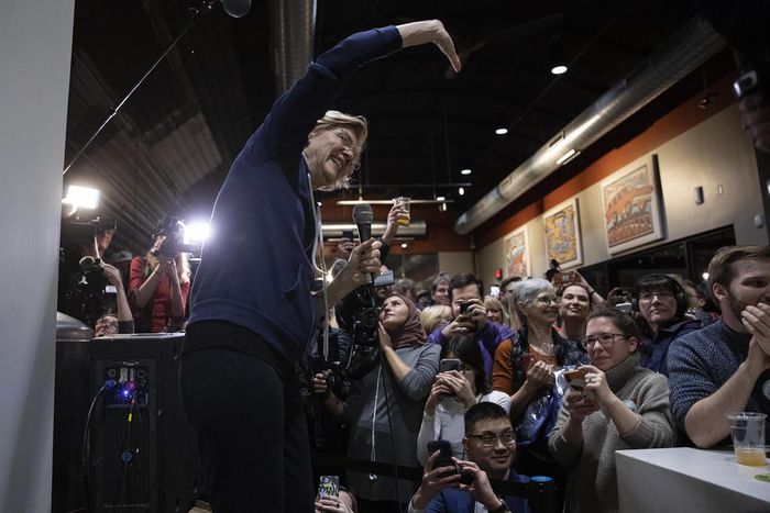 Spouses, Guest Stars and a Dog Fill In for Candidates Absent in Iowa