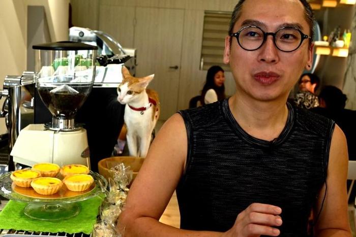 Chow Chung-ming moved to Taiwan to pursue his dream of opening a cat cafe, and also for the island's relative freedoms