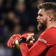 Safe hands: Bartlomiej Dragowski rescued a point for Fiorentina at home