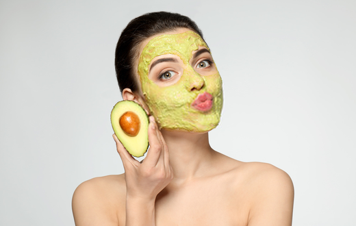 Avocado face mask