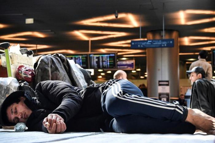 Citizens of several Central Asian countries have been stranded at Moscow airports after former Soviet states closed their borders because of the coronavirus pandemic