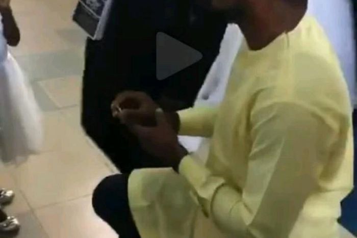 Man whose marriage proposal was stopped by pastor breaks his silence