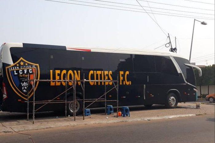 Legon Cities FC bus
