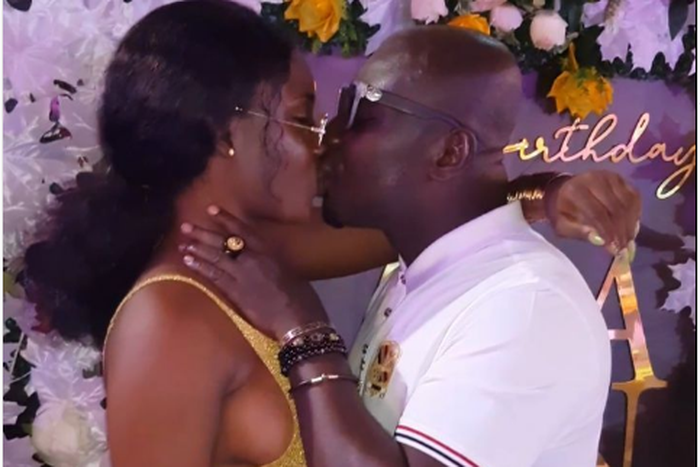 Osebo finds new love; kisses her deeply in public (watch)