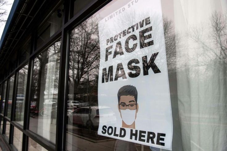 Vice President Mike Pence said there has been a "dramatic" increase in production of protective face masks amid a shortage that led health authorities to advise the use bandanas or scarves in the event of an emergency