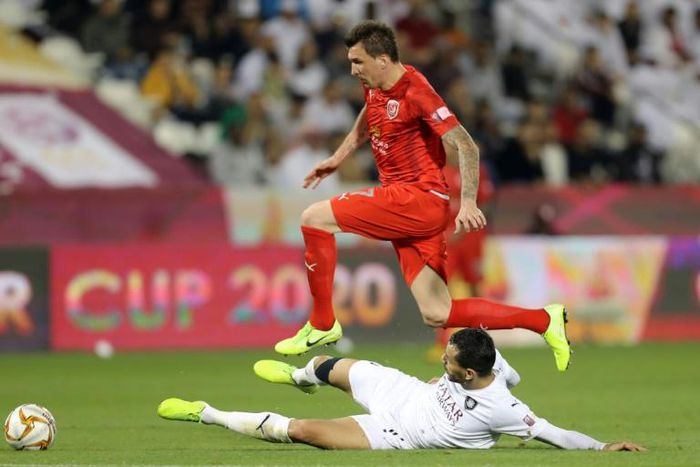 Ex-Croatia striker Mario Mandzukic joined Al Duhail last December