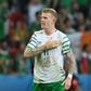 Ireland midfielder James McClean