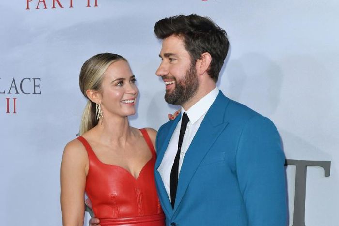 Actor John Krasinski has created a YouTube show called "Some Good News" which includes upbeat stories about the health crisis and appearances by celebrities, including his wife, actress Emily Blunt