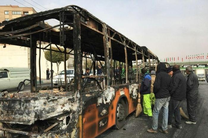 Demonstrations broke out in the sanctions-hit Islamic republic on Friday after it was announced the price of petrol would be raised by as much as 200 percent
