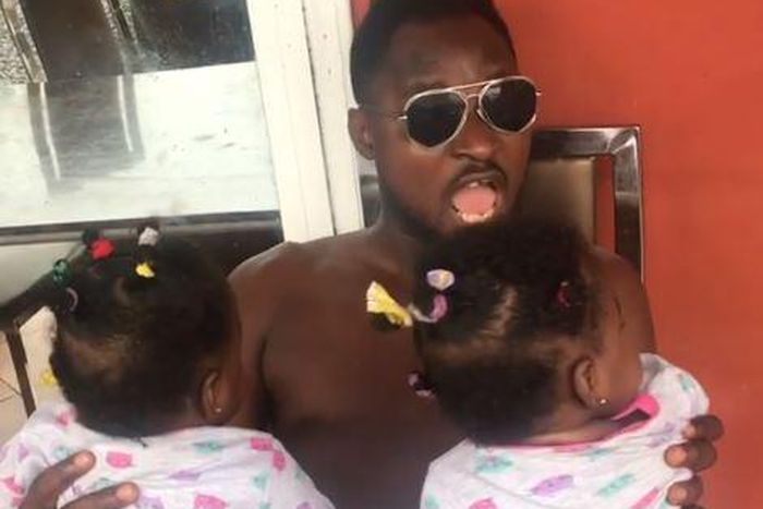 Funny Face with twins