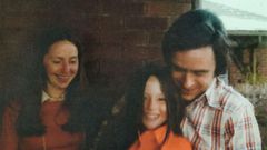 Ted Bundy with Elizabeth Kendall and daughter Molly.