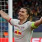 Marcel Sabitzer scored twice as Leipzig knocked Tottenham out of the Champions League