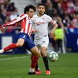 Joao Felix (left) impressed as Atletico Madrid drew with Sevilla ahead of their Champions League second leg against Liverpool on Wednesday.
