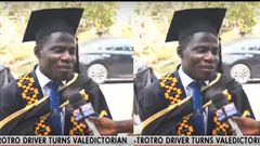Brilliant Trotro driver graduates with First Class from the University of Ghana (video)