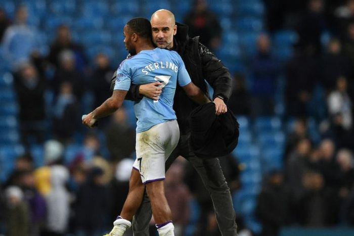 Manchester City manager Pep Guardiola is not concerned by Raheem Sterling's refusal to rule out joining Real Madrid