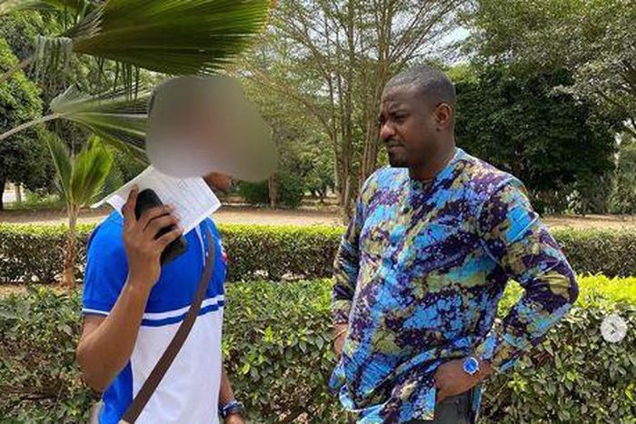 John Dumelo pays fees for Legon students