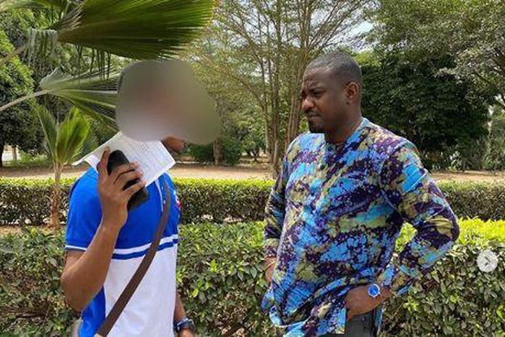 John Dumelo pays fees for Legon students