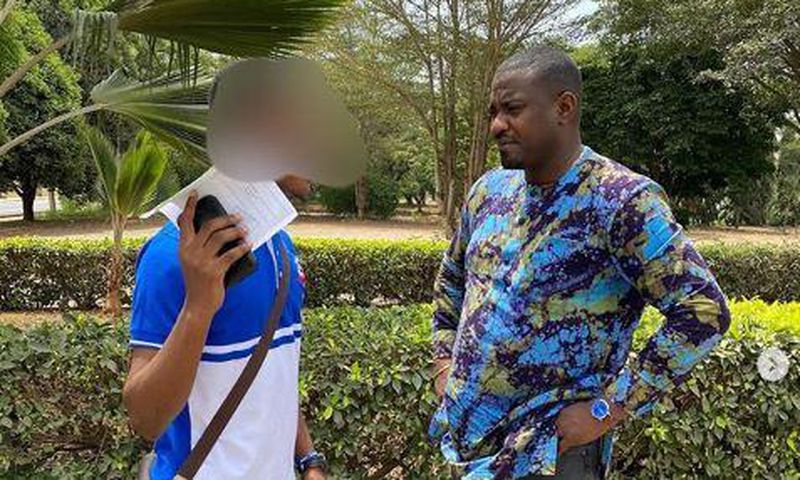 John Dumelo pays fees for Legon students