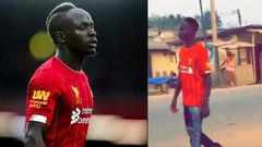 VIDEO: Sadio Mane look-alike seen on the streets of Ghana