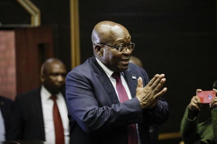 Zuma was forced to step down last year by the ruling African National Congress (ANC) party after a nine-year reign marked by corruption allegations and dwindling popularity
