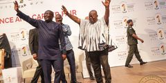 President Akufo-Addo and Vice President Dr. Mahamudu Bawumia