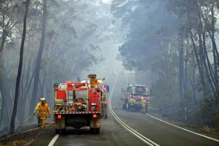 Some 100 fires have been burning for weeks in the Australian state of New South Wales, including a "mega-blaze" ringing Sydney