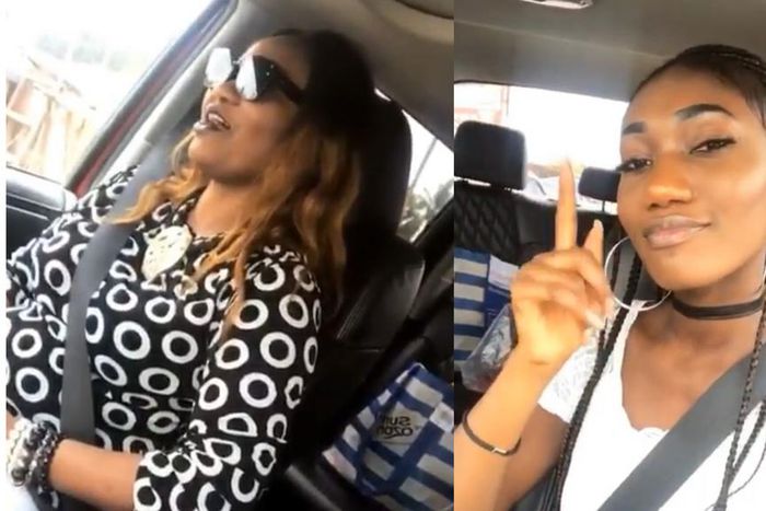 Wendy Shay and the mother, Mama Shay