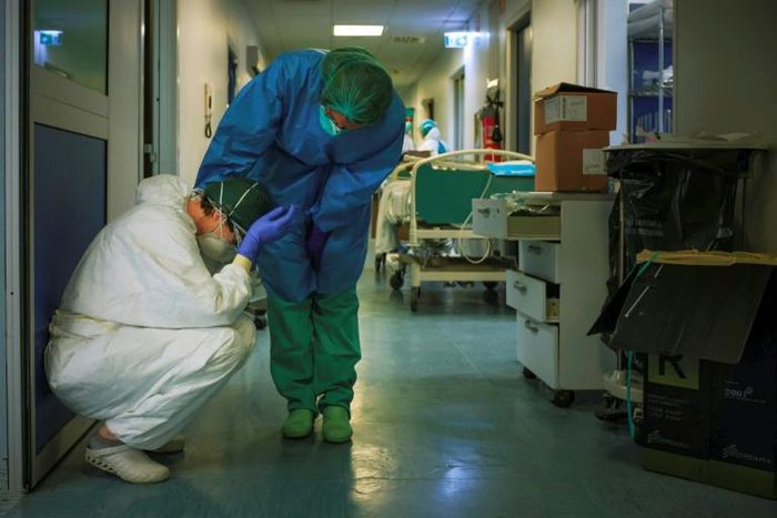 Most of the deaths in Italy are still in the north, whose world-class health care system is under tremendous strain