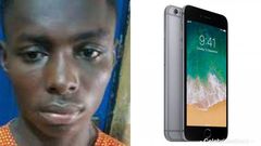 CCTV footage shows how iPhone thief attempted to steal from shop